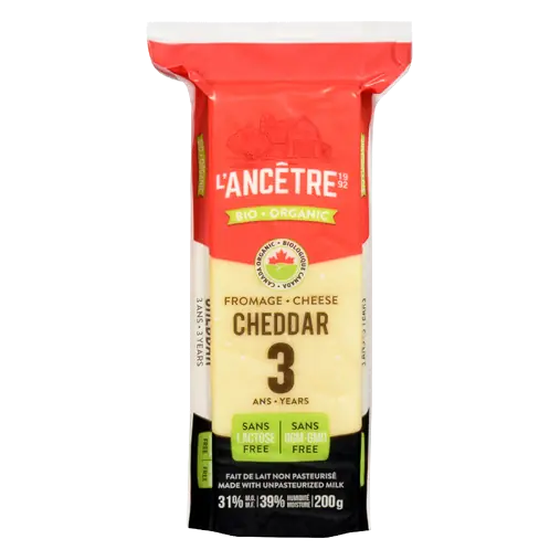 Lactose Free Cheese 3 Years Cheddar 200 g