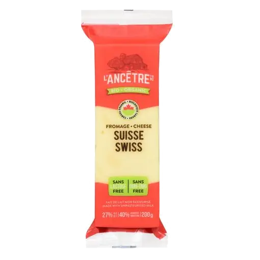 Organic Lactose-Free Emmental Cheese 200 g