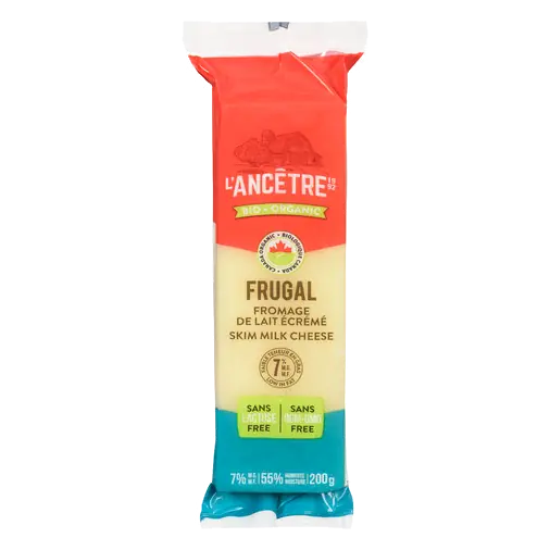 Organic P/S 7% Frugal Cheese 200 g