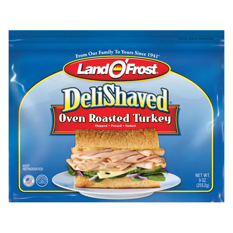 Deli Shaved Oven Roasted Turkey 8oz
