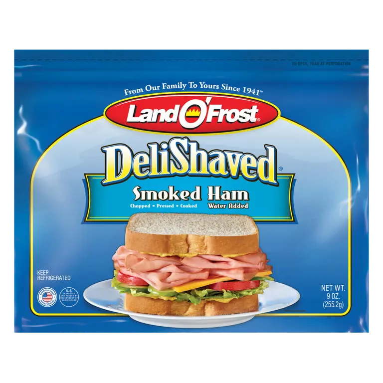 Deli Shaved Smoked Ham 8oz