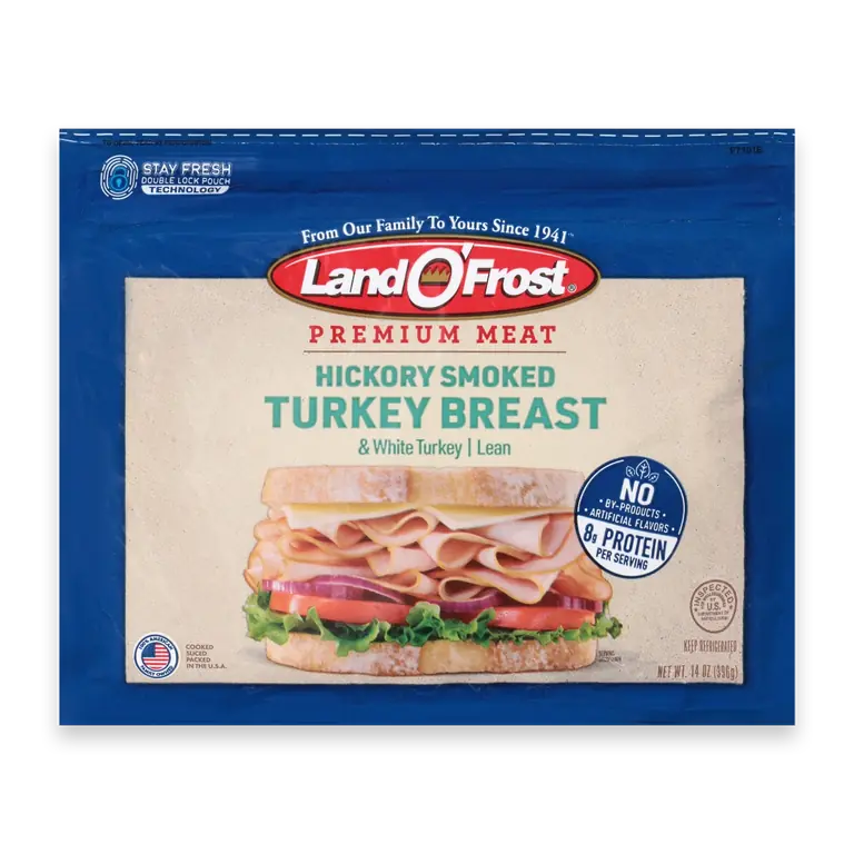 Premium Lunch Meat Hickory Smoked Turkey Breast 14 oz