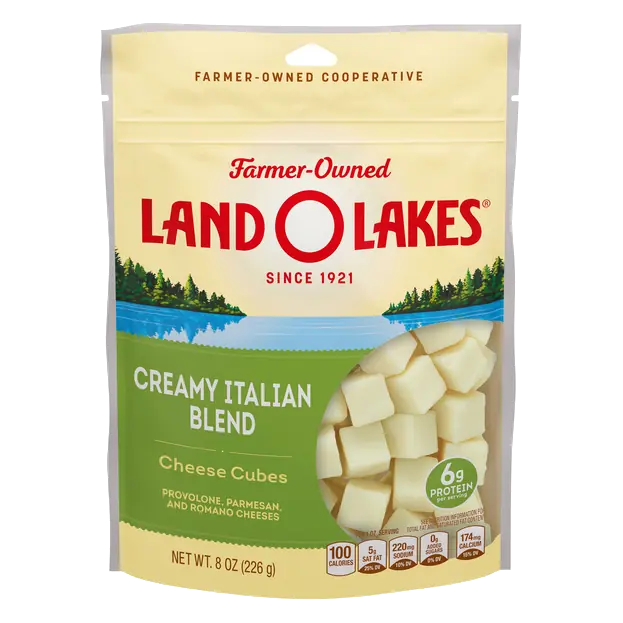 Creamy Italian Blend Cheese Cubes