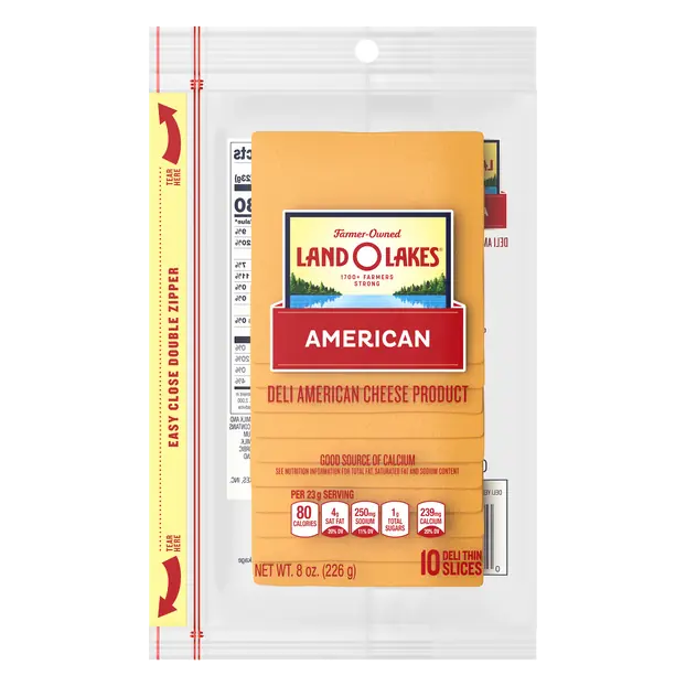 Deli Yellow American Cheese Slices - 10 ct