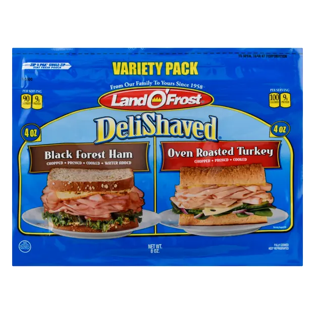 DeliShaved Black Forest Ham & Oven Roasted Turkey Sliced