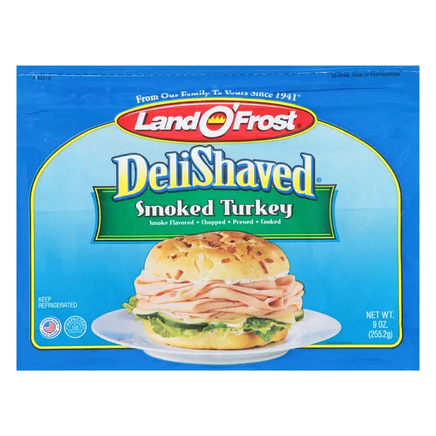 DeliShaved Smoked Turkey Sliced
