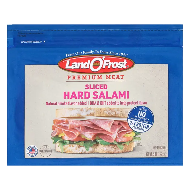 Premium Hard Salami Sliced