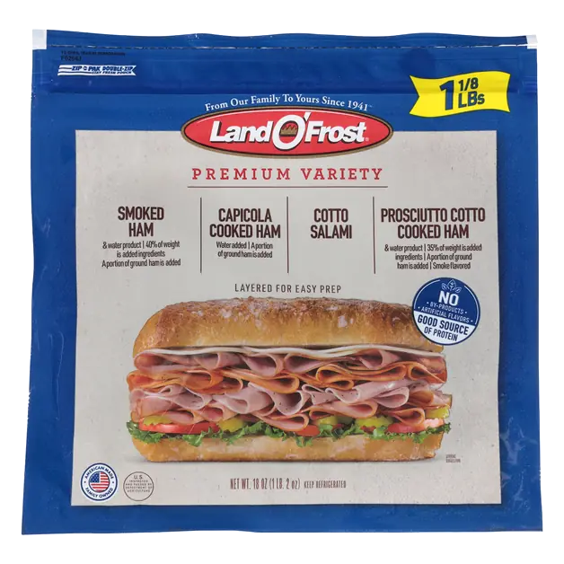 Premium Variety Ham & Salami Sliced