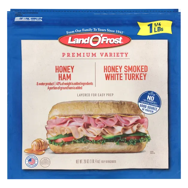 Premium Variety Honey Ham & Honey Smoked Turkey Sliced