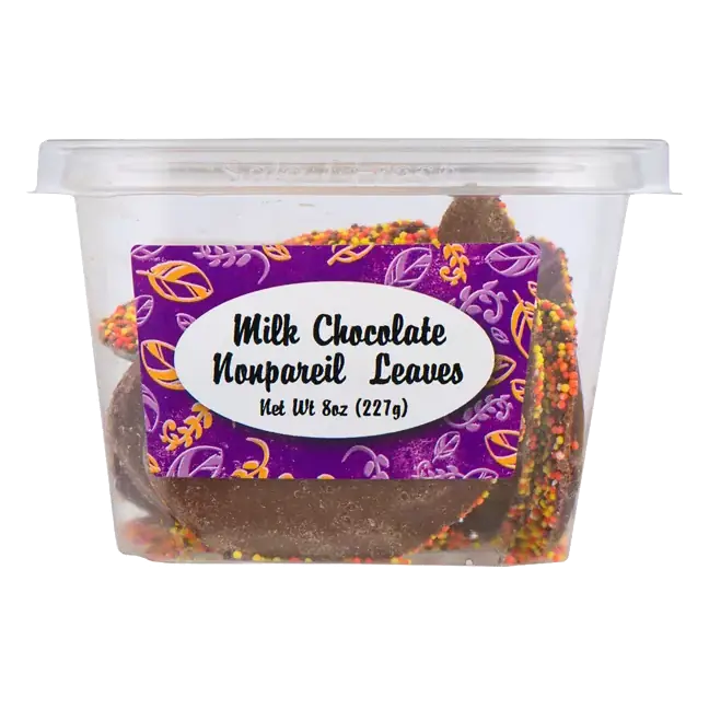 Milk Chocolate, Nonpareil Leaves