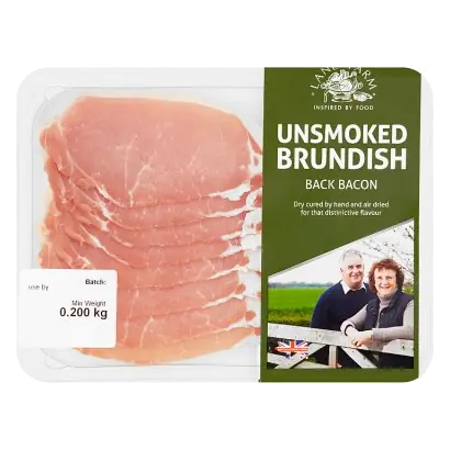 Unsmoked Brundish Back Bacon