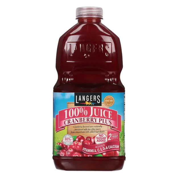 Langer's 100% Juice Cranberry Plus