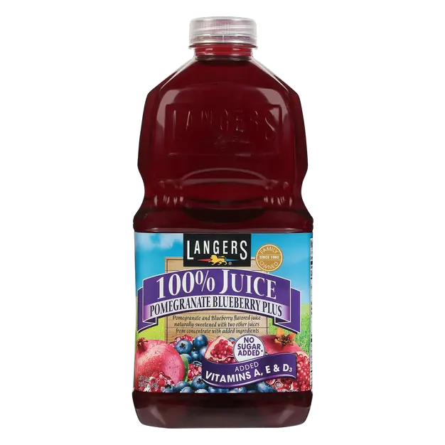 No Sugar Added Pomegranate Blueberry Plus Juice Blend
