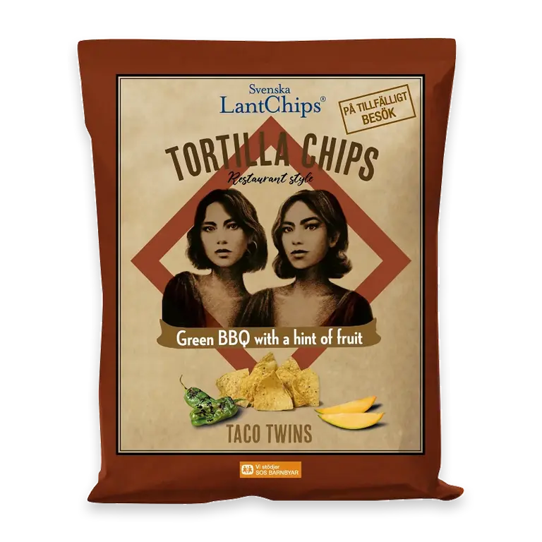 Tortilla Chips Green BBQ fruit 120g