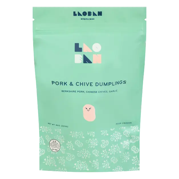 Pork & Chive Dumplings Frozen