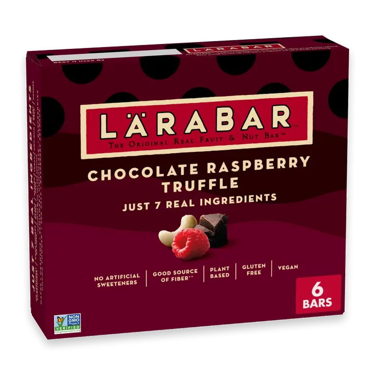 Chocolate Raspberry Truffle Fruit and Nut Bars