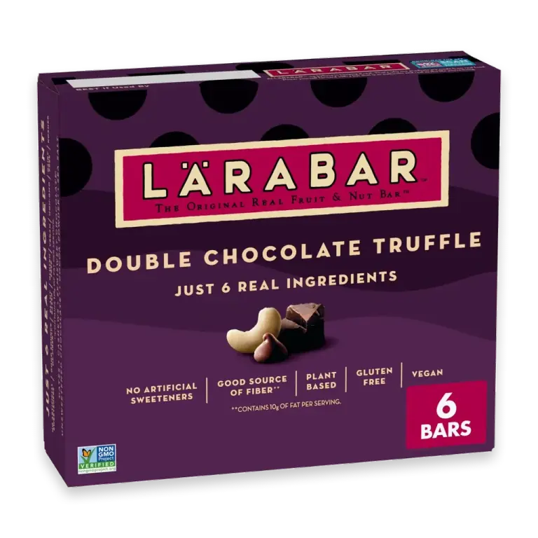 Double Chocolate Truffle Fruit and Nut Bars