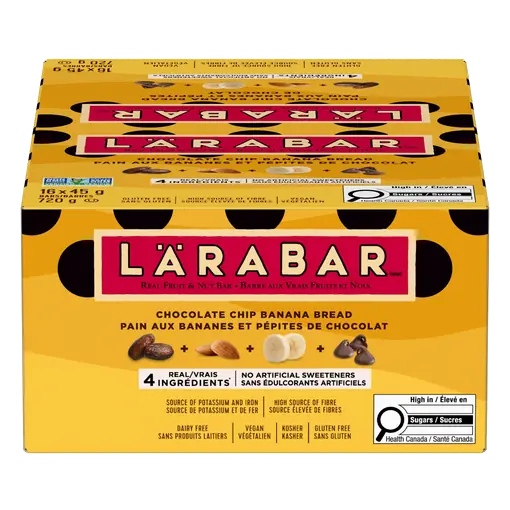 Energy Bars Chocolate Chip Banana Bread 45 g