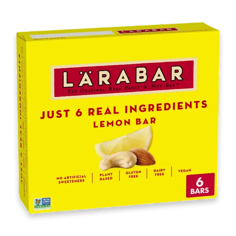 Lemon Bar Fruit and Nut Bars