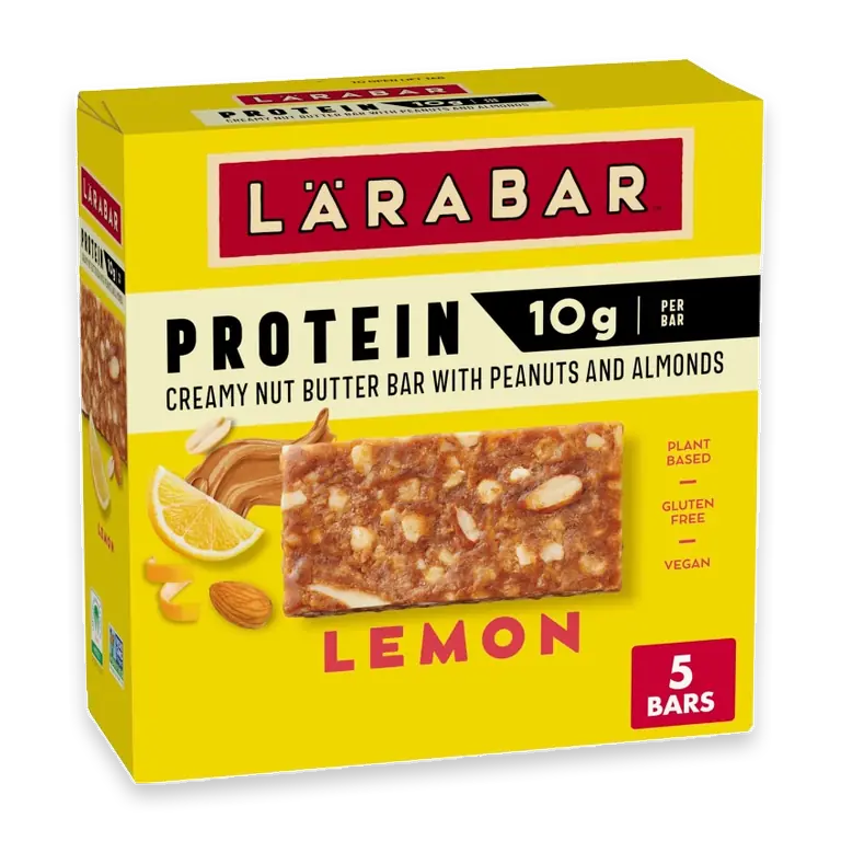 Lemon Creamy Nut Butter Protein Bars