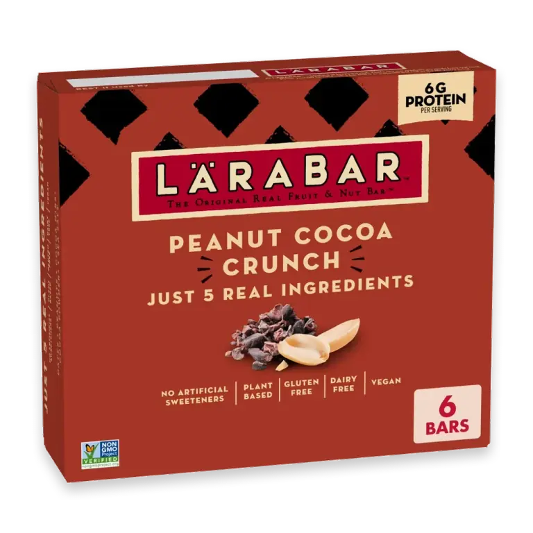 Peanut Cocoa Crunch Fruit and Nut Bars