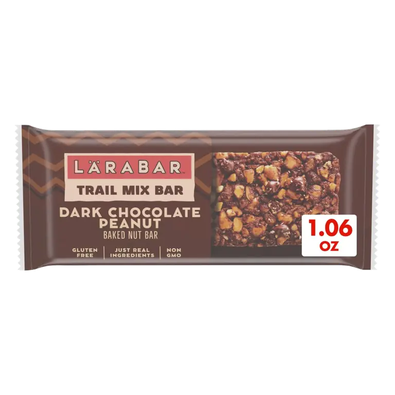 Trail Mix Dark Chocolate Peanut Baked Nut Bar