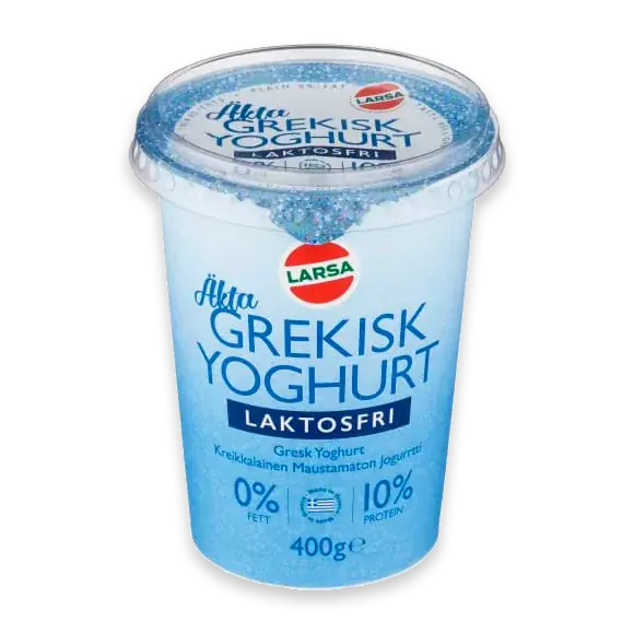 Äkta Grekisk Yoghurt Laktosfri 0%