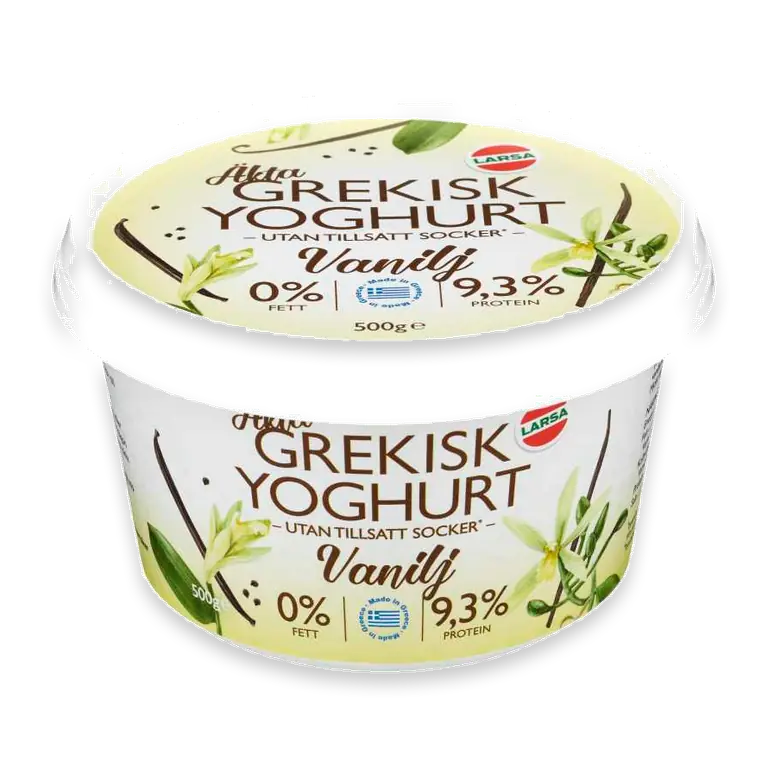 Grekisk Yoghurt Vanilj 0%