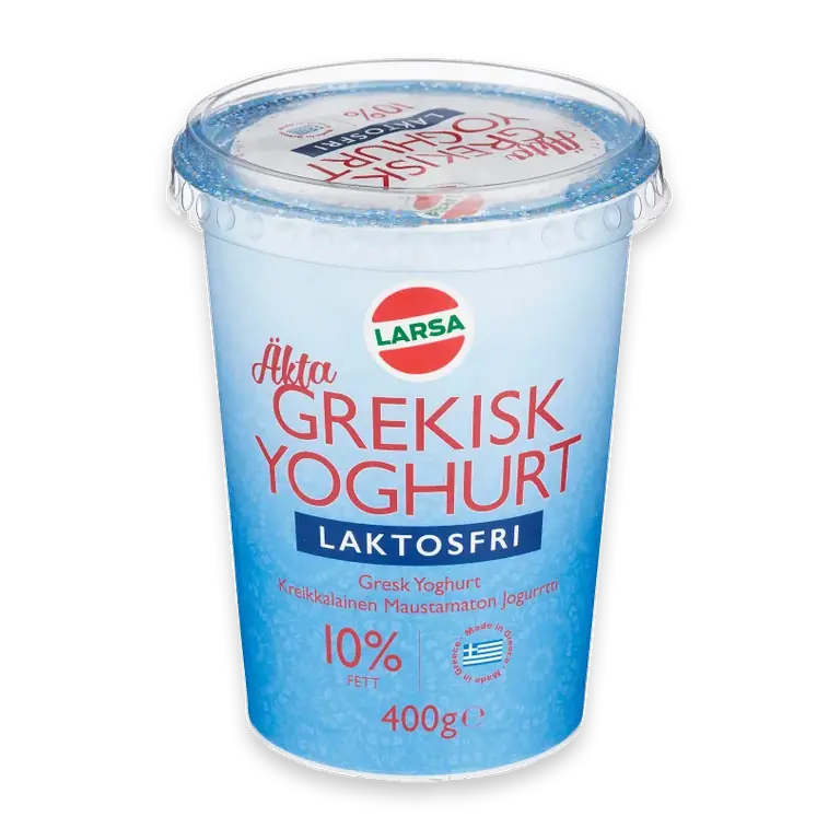 Yoghurt Grekisk Laktosfri 10% 400g