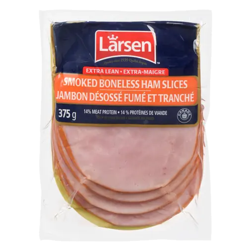 Extra Lean Smoked Boneless Ham Slices 375 g