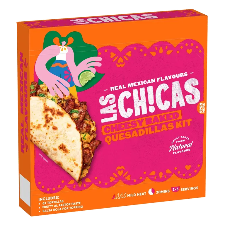 Mexican Cheesy Baked Quesadillas Kit 296g