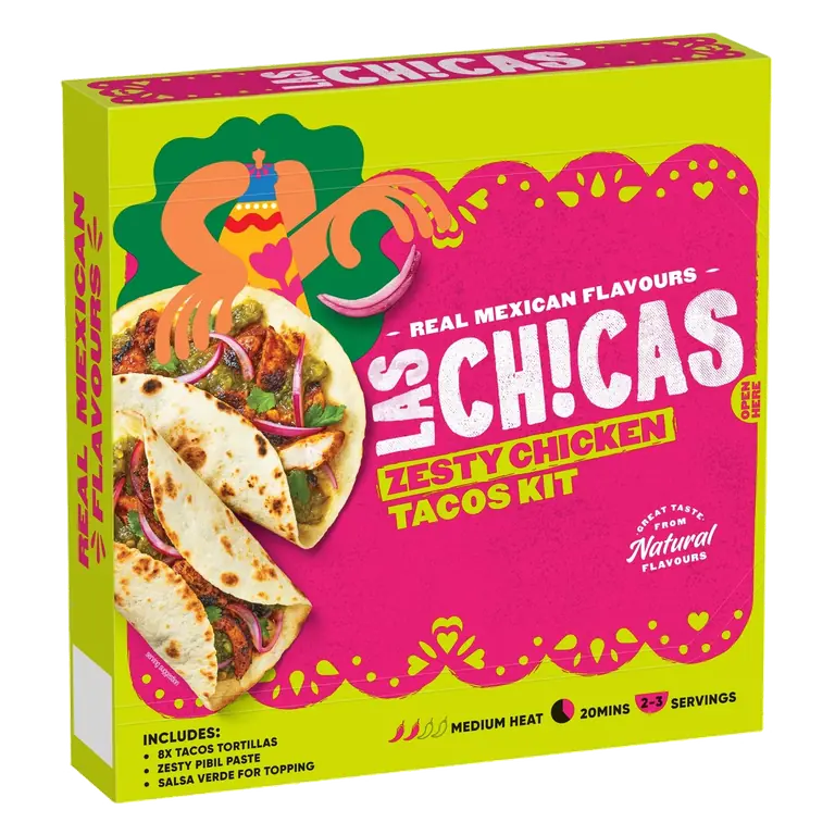 Mexican Zesty Chicken Tacos Kit 296g