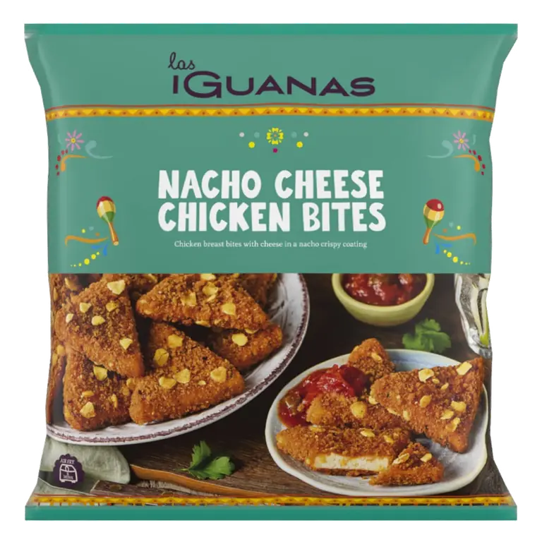 Las Iguanas Nacho Cheese Chicken Bites 500 g