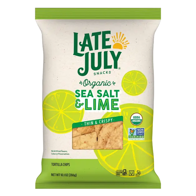 Gluten Free Sea Salt & Lime Tortilla Chips