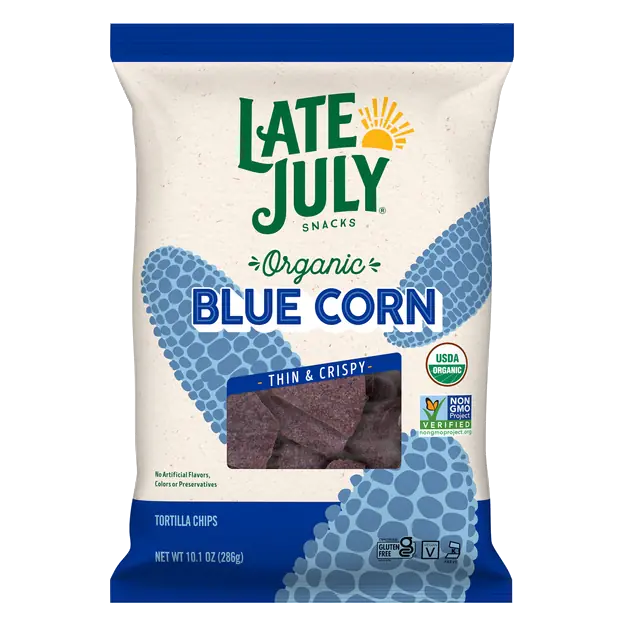Organic Gluten Free Blue Corn Tortilla Chips