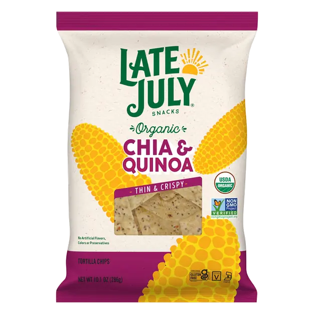 Organic Gluten Free Chia & Quinoa Tortilla Chips