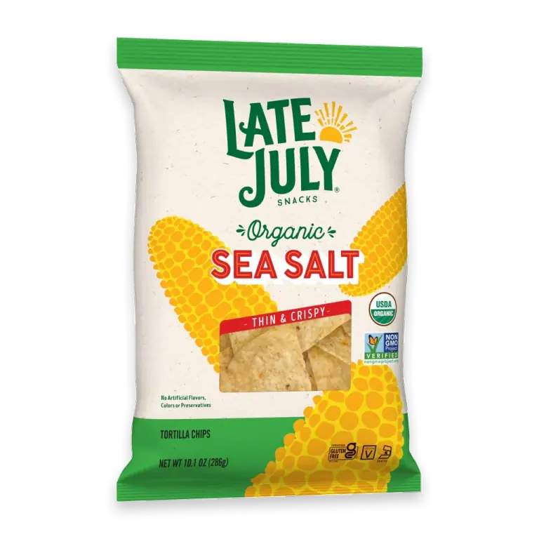 Sea Salt Organic Tortilla Chips, 10.1 Oz Bag