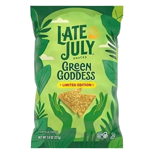 Snacks, Green Goddess Tortilla Chips