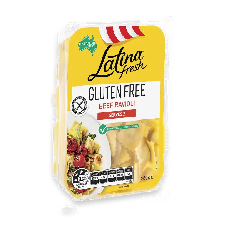 Gluten Free Beef Ravioli Pasta