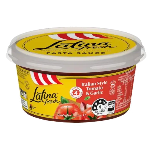 Fresh Italian Style Tomato & Garlic Pasta Sauce