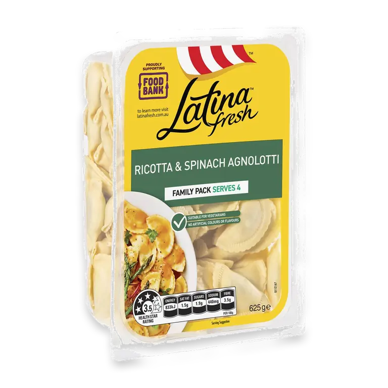 Ricotta & Spinach Agnolotti Pasta