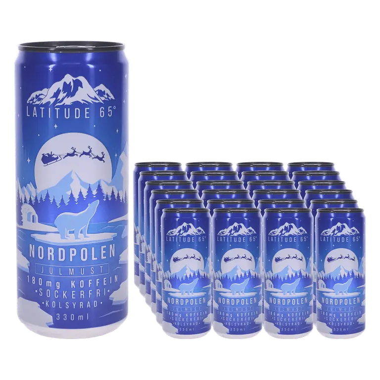 Energidryck Julmust Nordpolen 24-pack