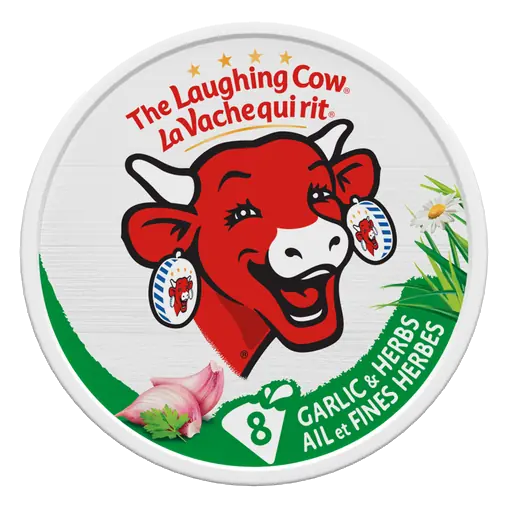 The Laughing Cow Cheese Garlic & Herb 133 g