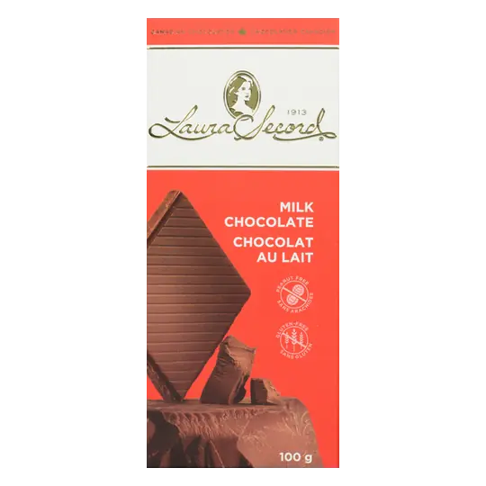 Gluten-Free Nut Free Milk Chocolate Bar 100 g