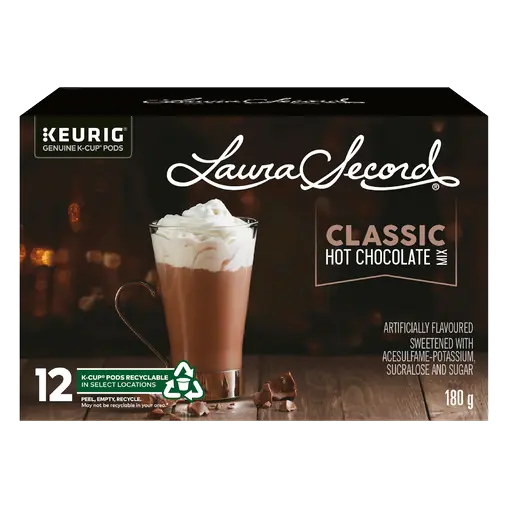 Hot Chocolate Mix Pods Classic 12 K-Cups 180 g