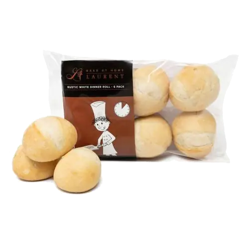 Frozen Rustic White Rolls 6 Pack
