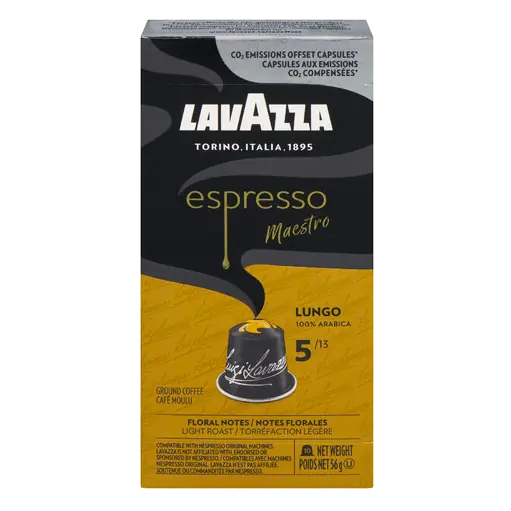 Espresso Lungo Coffee Capsules Pack of 10