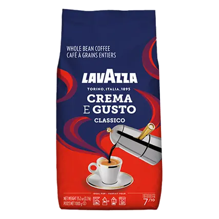 Whole Bean Coffee Crema E Gusto 1 kg