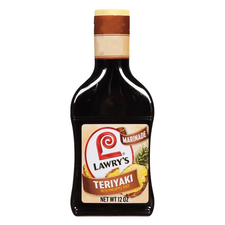 Lawry's Teriyaki With Pineapple Juice Marinade, 12 fl oz