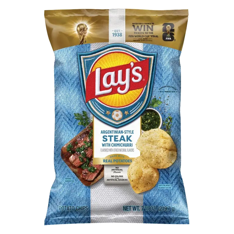 Lay's Argentinian-Style Asado Potato Chips, 7.75oz
